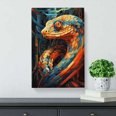 Snake Futurism - No Frame Print
