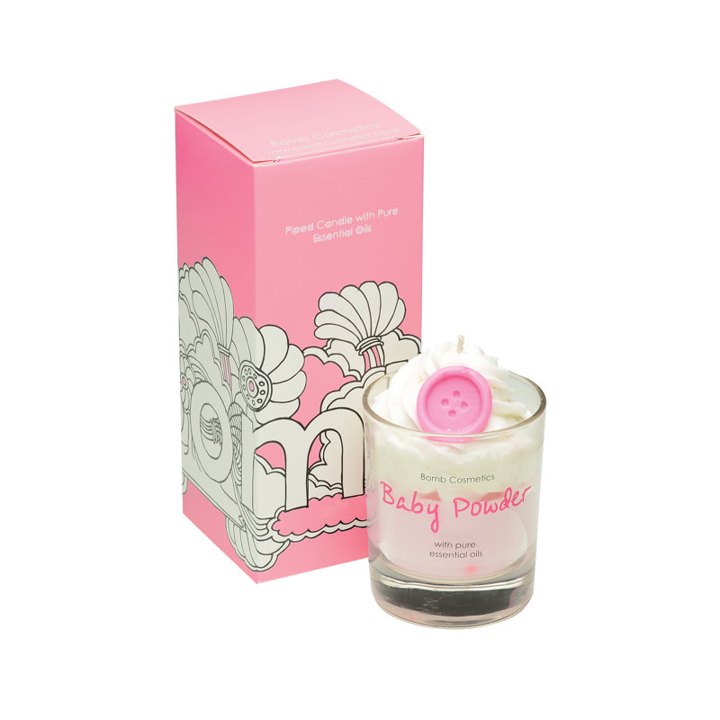 Baby Powder Scented Jar Candle