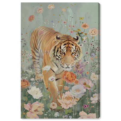 «Tiger Spring», toile par Art Remedy