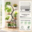 Support pour plante d'intérieur 65 "avec lumière de croissance, étagère à plantes en métal à 7 niveaux avec cadre double tuyau pour présentation en coin-181001391