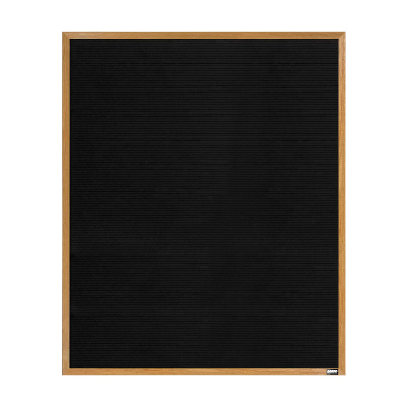 AARCO No Felt Letter Board, Oak, 36" H x 48" W