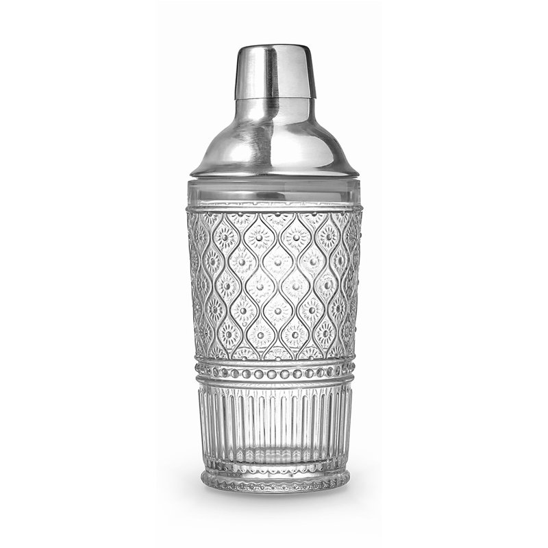 Claro Cocktail Shaker 18 oz, Clear