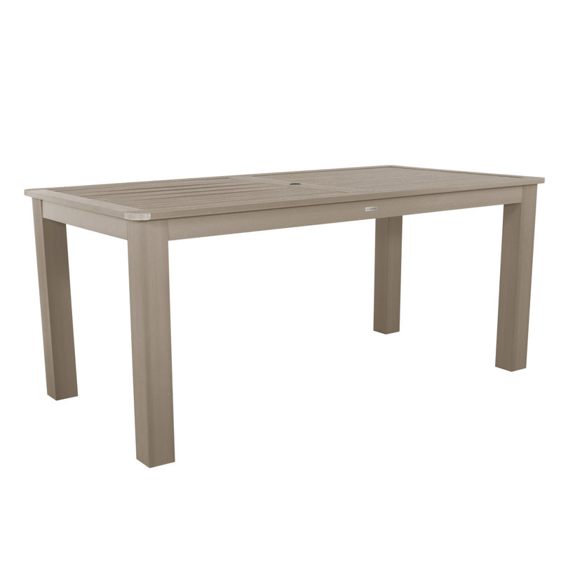 Table de salle à manger Highlawn, H 36 po x l 42 po x P 84 po, Brun bois