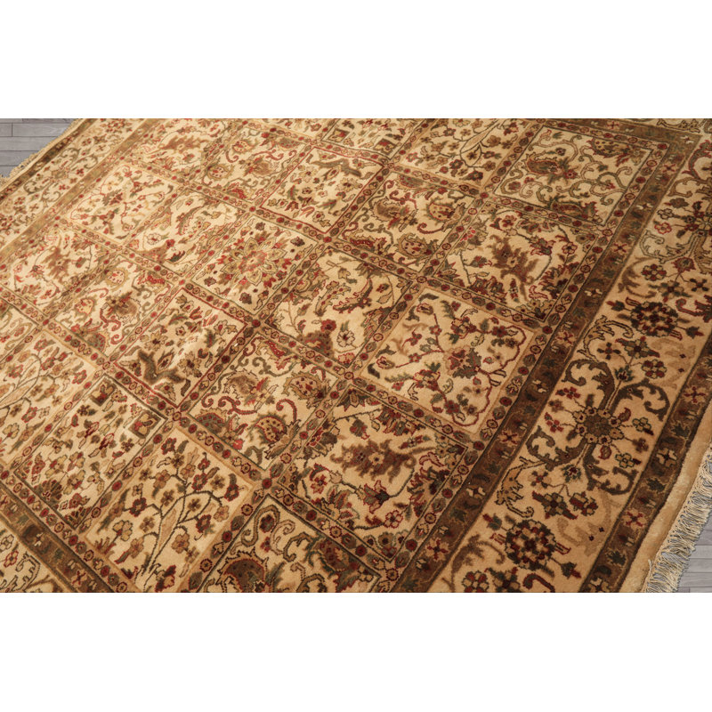 Tapis Kalaty en laine noué à la main 8 x 8