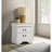 2-Drawer Nightstand with Bracket Feet