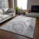 Premium Machine Washable Cerrito AMF502 Gray Rug