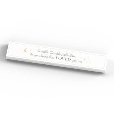 Alicia Text & Numbers Letter Block