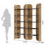 70.87-Inch Tall Bookcase with Open Shelves-1936250225-1922214687