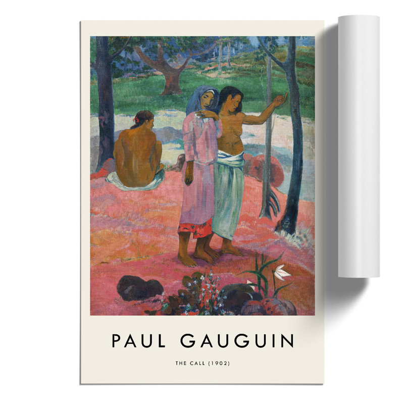 The Call by Paul Gauguin - No Frame Print, 42cm H x 30cm W x 0.1cm D