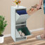 Poubelle basculante, armoire à déchets et recyclage avec 2 seaux-114235251