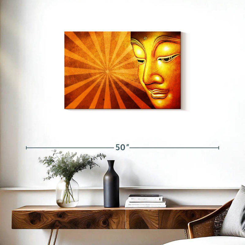 Leisha Dazzling Buddha, 20" H x 30" W