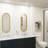 Iron Oval Wall Mirror-98981631
