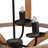 3 - Light Wood Chandelier