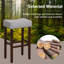 Tabouret de bar 29 po Tressa-86902155