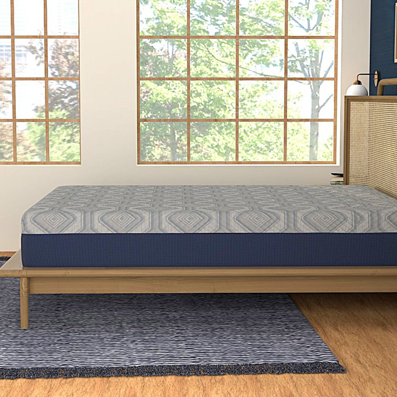 Matelas hybride en mousse viscoélastique isotonique Symbole, Très grand californien