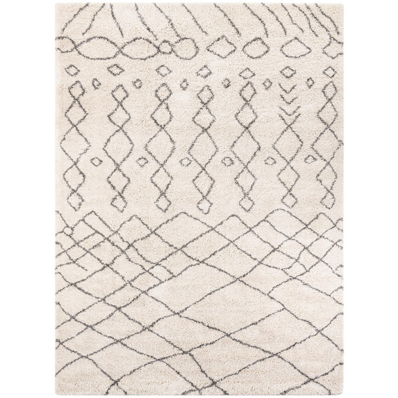 Tapis ivoire / noir Pickering, Ivory/Black, Rectangle 10 pi x 13 pi 1 po