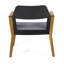 Chaises club d'extérieur en bois 2 pièces, coussins d'eau, style transitionnel polyvalent pour la cour, le jardin, la terrasse, le balcon, processus d'assemblage rapide de 2 avec une conception hydrofuge