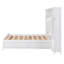 Lit en bois avec armoire et tablette tout-en-un-301786149