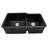 32 in. x 21 in. Quartz Undermount 60/40 Double Bowl Kitchen Sink-100413107