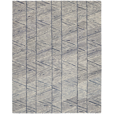 Joslyne Wool Chevron Indoor Rug