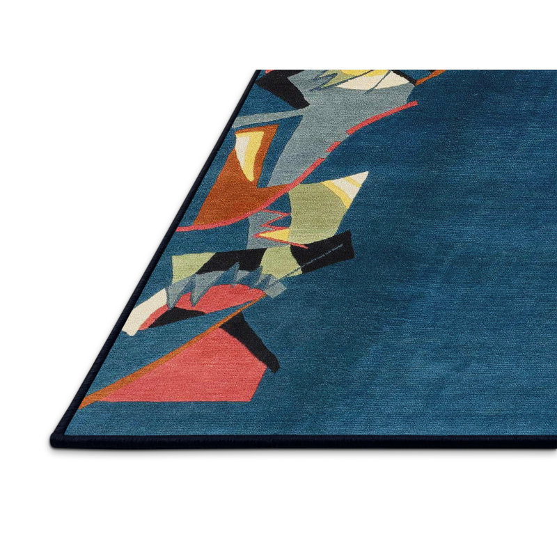 Milahni Abstract Indoor Rug, Rectangle 5' x 8'