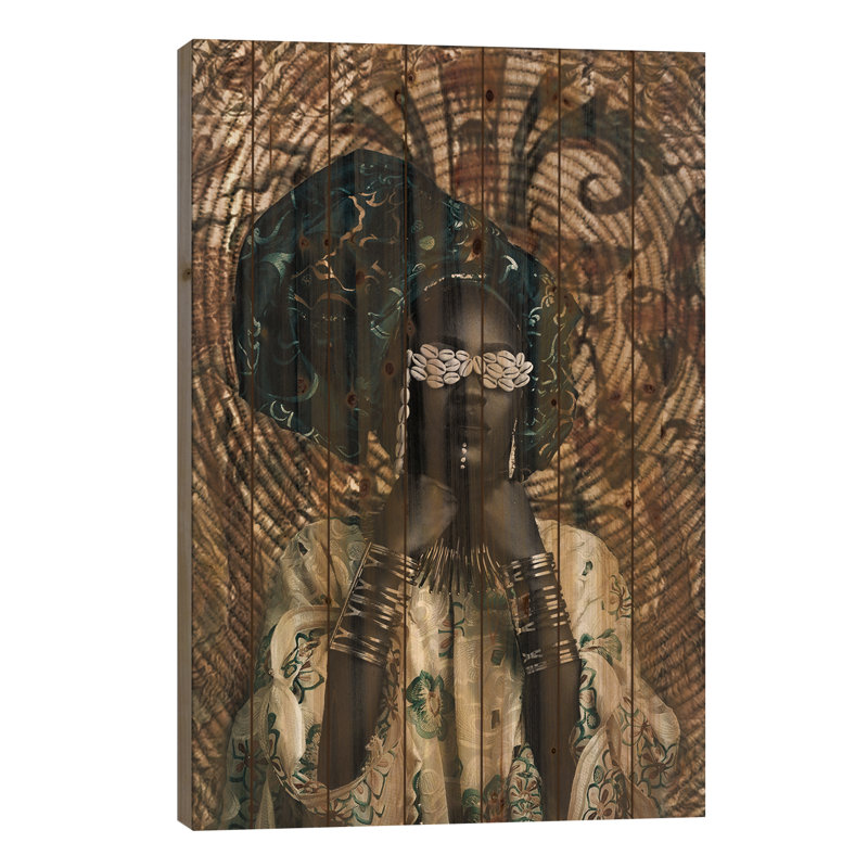 «Aduke On Wood» par Harry Odunze, impression graphique