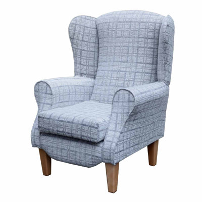 81cm Wide Tufted Wingback Chair
