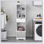 Armoire de trieur de linge inclinable à un compartiment et un tiroir