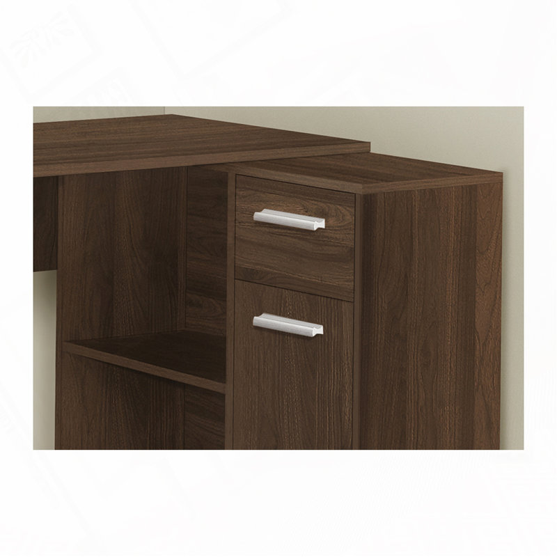 Tiroirs de rangement en L pour bureau à domicile