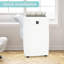 Climatiseur portatif 12-en-1 12 000 BTU avec télécommande pour pièces jusqu'à 450 pieds carrés, déshumidificateur et ventilateur, affichage numérique et mode veille intelligente