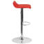 Tabouret de bar en vinyle avec hauteur ajustable Amp-102022974