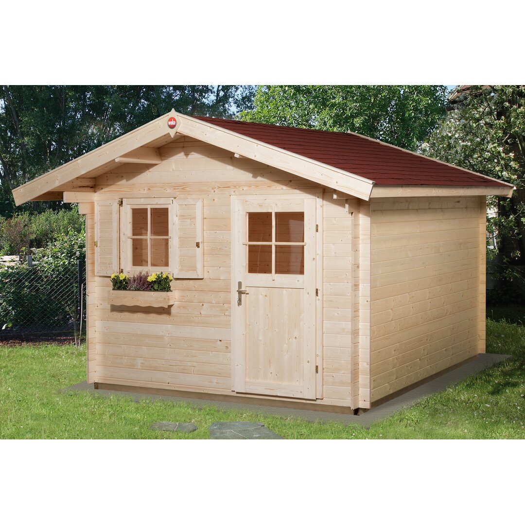 300 cm x 300 cm Gartenhaus Premium