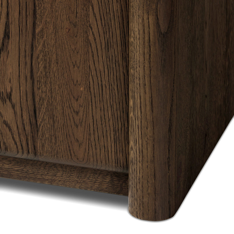Arthur Media Console-Tobacco Oak