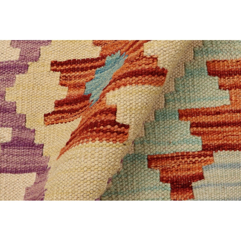Tapis de couloir marocain en laine noué à la main 2 pi 8 po x 9 pi 5 po Gisell