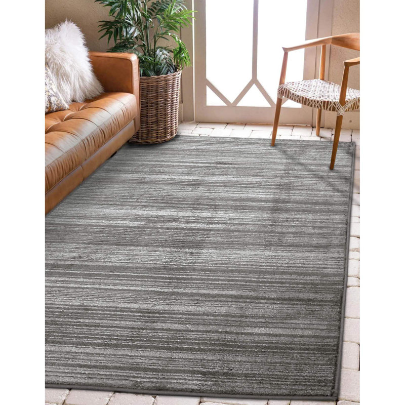 Striped Area Rug, Rectangle 160 x 240 cm