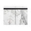 Meuble-lavabo mural 24 po avec lavabo en céramique et porte d'armoire à fermeture en douceur 24 po