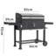 Dakota Fields Geistown 161cm W Charcoal Grill