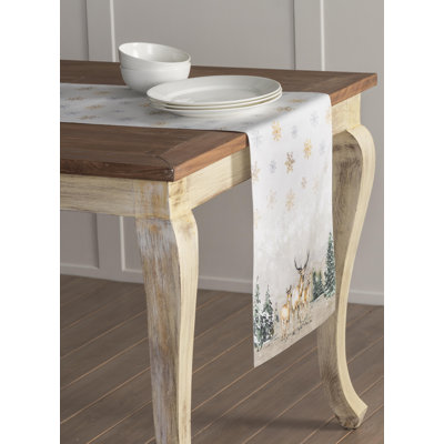100% Cotton Christmas Table Runner