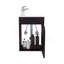 Lavabo pour salle de bain Hudson, noir-1189669557