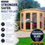 Parham Pent 7 ft x 7 ft Shiplap Summerhouse