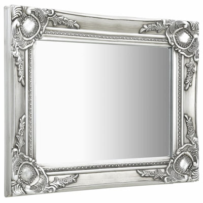 Ginsberg Wood Square Wall Mirror