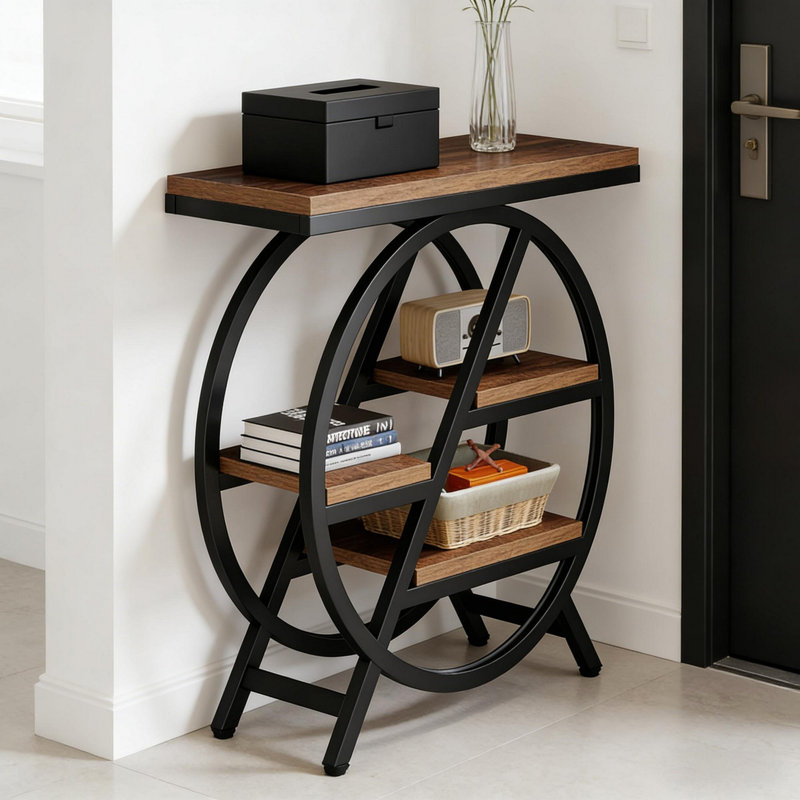 Unique Snack Table,Compact End Table,Side Table