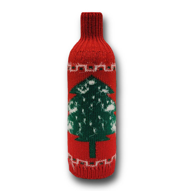 Couvre-bouteille de sapin de Noël F07M5-7E