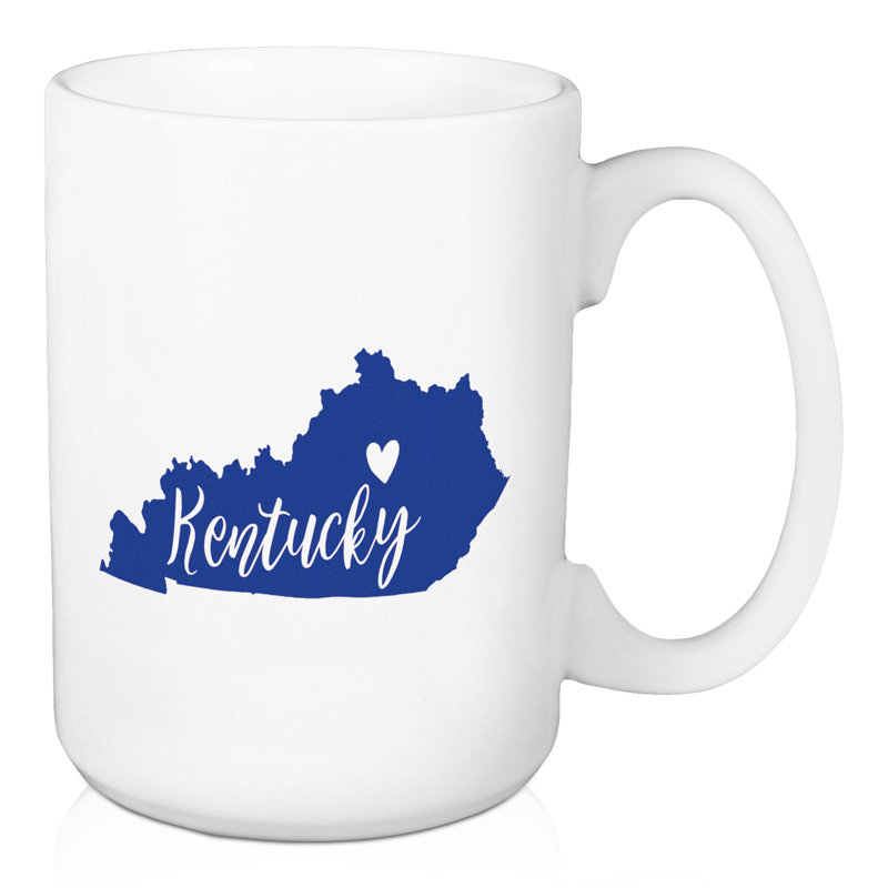 Grande tasse à café kentucky state lexington love Freitas