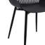 Chaise d'extérieur Adairsville noire-1062042418