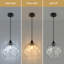 Luminaire suspendu sphérique en verre 2 lumières à hauteur réglable pour îlot de cuisine-1138713169-1138713175-1138713172