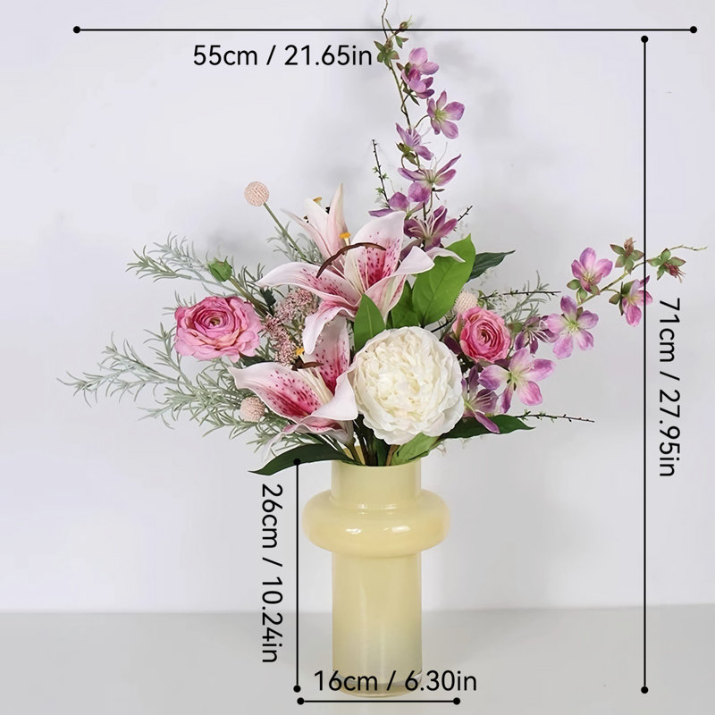 Bouquets simulés et décorations florales