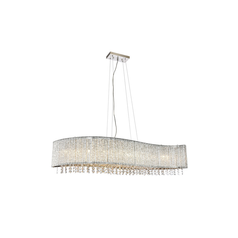 Downes 8 - Light Dimmable Geometric Chandelier