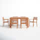 Auburn 60'' Rectangular 6 - Person Outdoor Dining Set