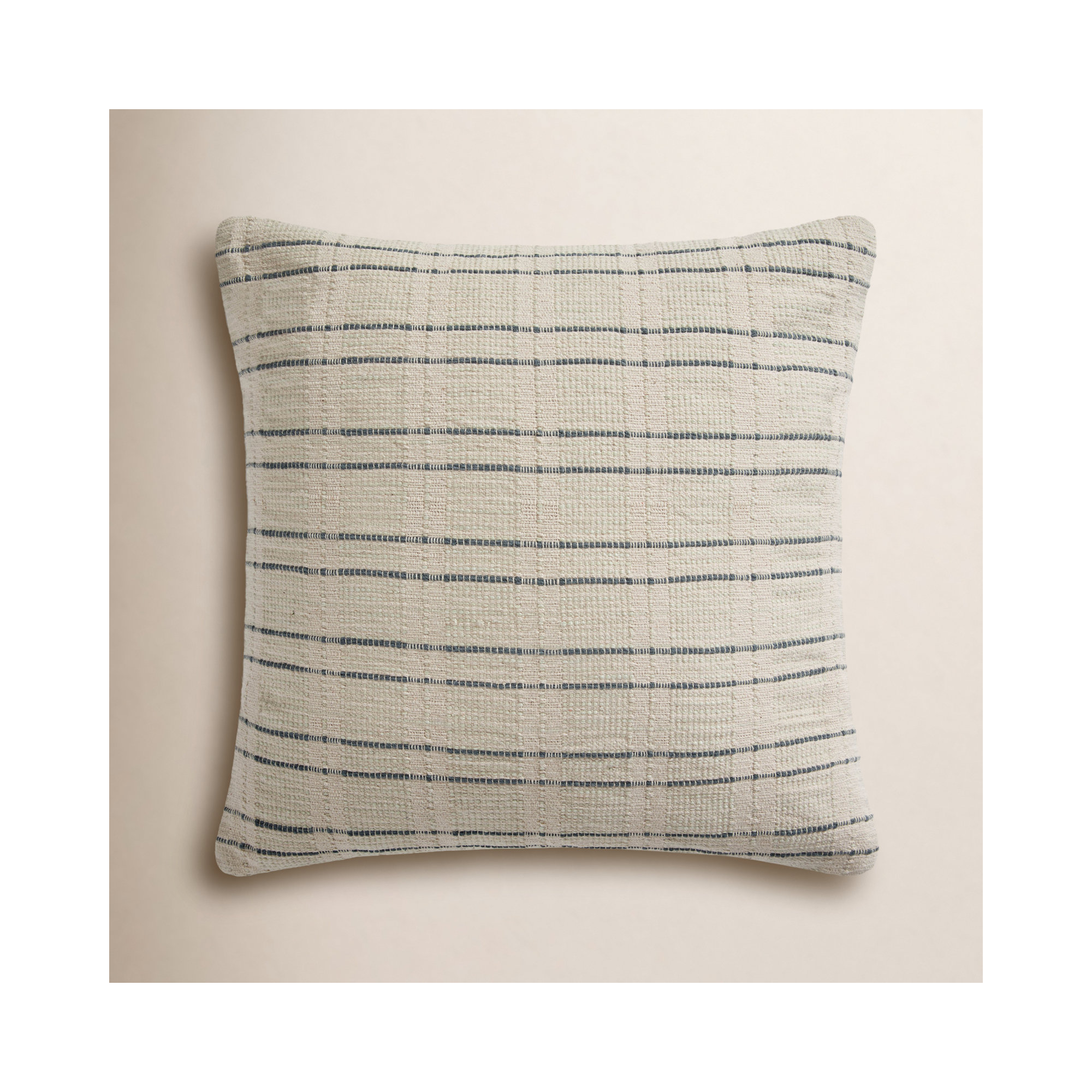 Striped Cotton Throw Pillow, Pillow Cover Only - No Insert